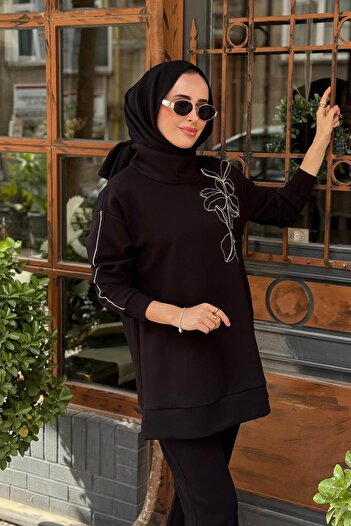 Moodbasic Pantolonlu Takım MB24.704 Siyah