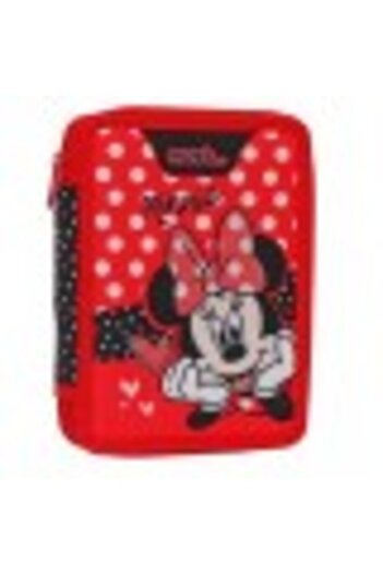 MINNIE 2-zip Equipped Pencil Case