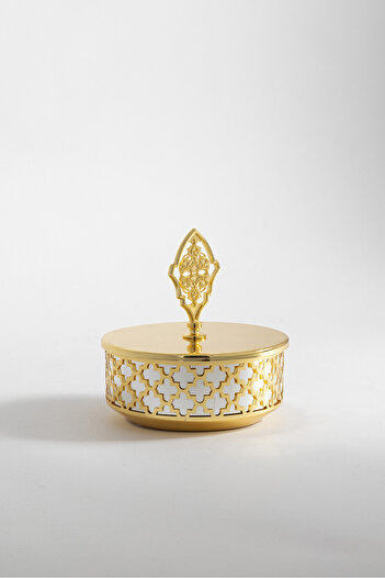 Bin Shihoun Golden round date 12.5 cm * 6 cm