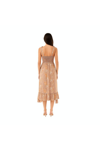 PRİNCESS Floral midi dress with straps