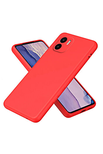 bestcase Husa Premium Silicon Case + Tempered Glass For Xiaomi Redmi A2 / Redmi A1, Red