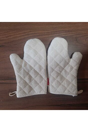 bir sürü eşya pak market 2 Pieces Oven Mitts High Temperature Resistant Protecting Hands from Heat Oven Cooker Gloves