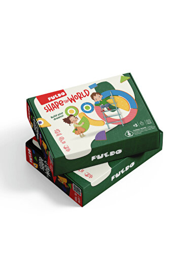 PUEDO Shape The World, Manyetik Tangram Seti