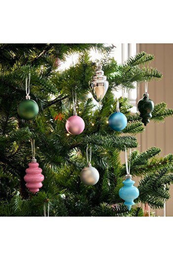 IKEA VINTERFINT Tree ornament set of 32, bauble mixed shapes/mixed colours
