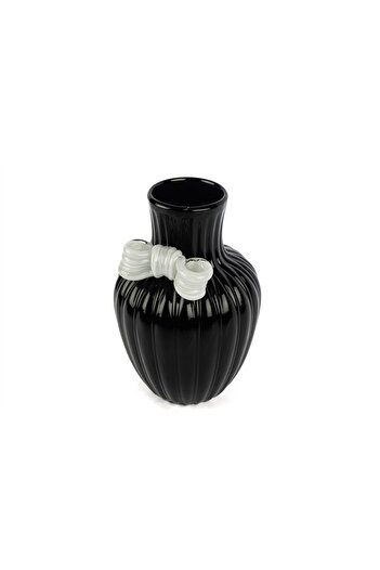 Mikasa Moor Daydream Bow Glass Vase 18X29Cm