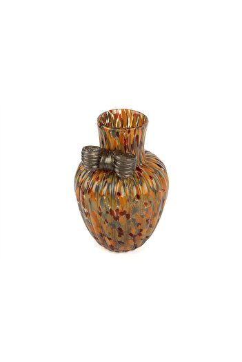 Mikasa Moor Flame Muse Bow Glass Vase 19X29Cm