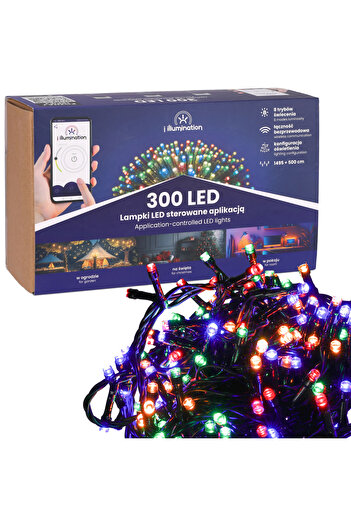 Other 300 LED MULTICOLOR LAMPS - PHONE-controlled