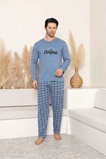 Sude HOMEWEAR Pijamale pentru bărbați de mărime mare