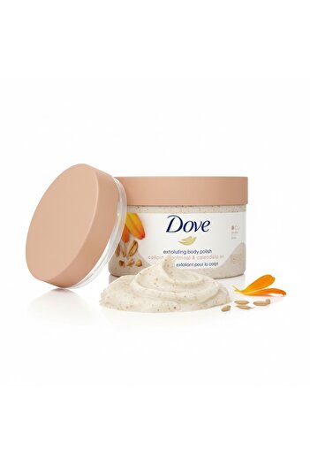 Dove Dove Body Scrub Oatmeal & Calendula Oil - 298g