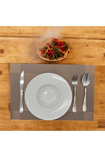 cc bin shihon 2-piece melamine pasta serving plate, size 23