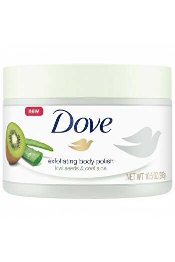 Dove Dove Body Scrub Kiwi Seed & Aloe Vera 298g