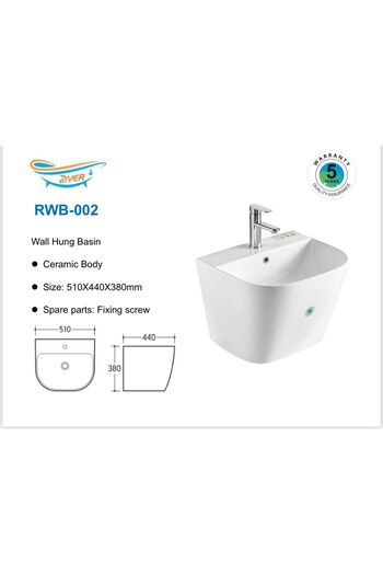 RİVER River Hanging Sink Model 002