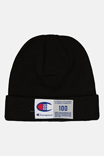 Champion Men Embroidered Logo Bonne, Black