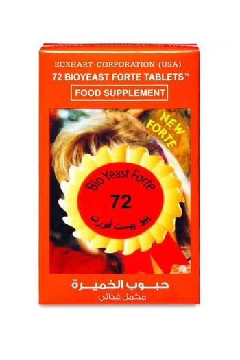 Eckhart Bio-Yeast-Forte 72 Tablets