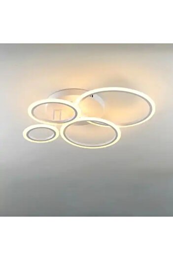 LED CONCEPT LED chandelier with three types of light, remote control, adjustable intensity, 118W, 68x53x15cm