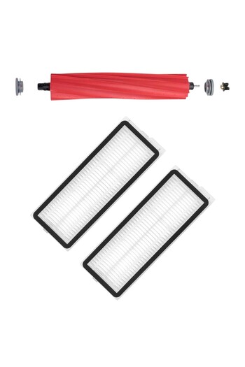 Roborock Qrevo Pro Robot Vacuum Cleaner Compatible 1Pcs Main Brush - 2Pcs Hepa Filter Spare Parts Set
