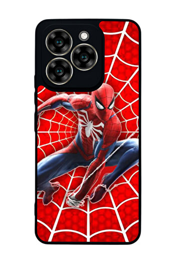 Aksel Kılıf Reeder S919 Compatible Printed , Matte Black, Soft Silicone, Protective, Shock Absorbing Cover, Case