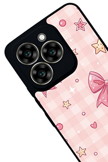 Aksel Kılıf Reeder S919 Compatible Printed , Matte Black, Soft Silicone, Protective, Shock Absorbing Cover, Case