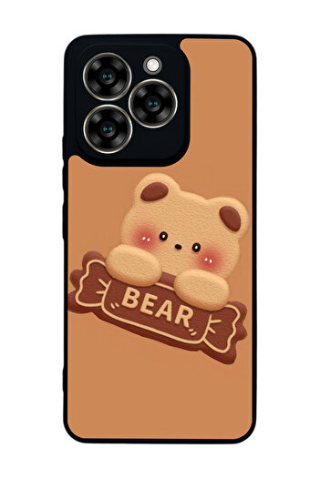 Aksel Kılıf Reeder S919 Compatible Printed , Matte Black, Soft Silicone, Protective, Shock Absorbing Cover, Case