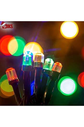 SIKS LED Linear Christmas Light Installation, 30 m, 300 LEDs, 8 Light Effects, Multicolor