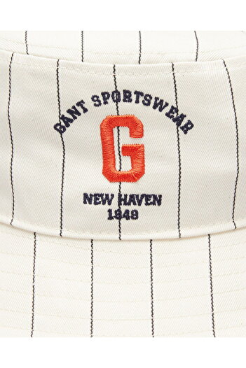 Gant Unisex Cream Logo Hat
