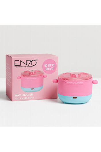 Enzo Professional ENZO EN-1114 Silicone Folding Wax Warmer Machine 400ml Hair Removal Heater for Salon & Home