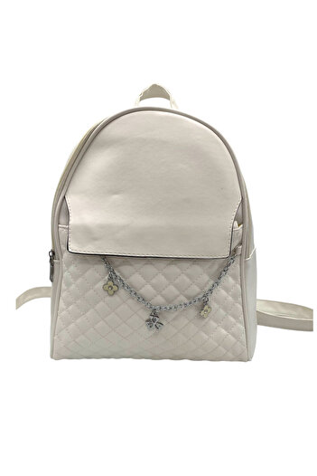 MADE İN ITALY White Hiro Backpack