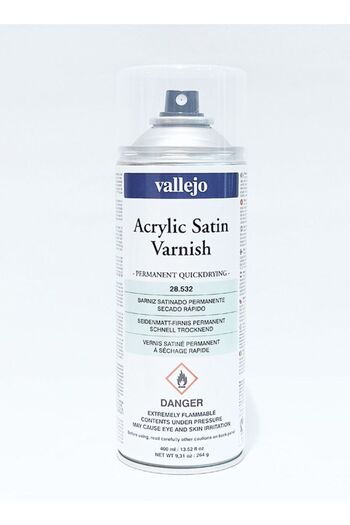 Vallejo 28.530 Acrylic Gloss Varnish Spray 400 ml