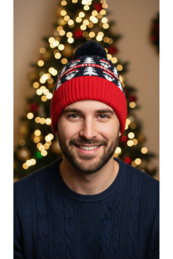 LAGRANZE New Year's Themed Unisex Beanie 2677