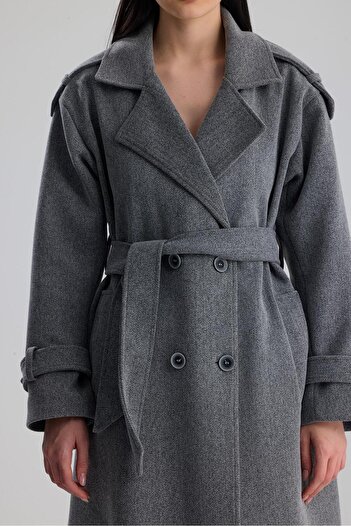 eybetsa Long Cashmere Coat New Season