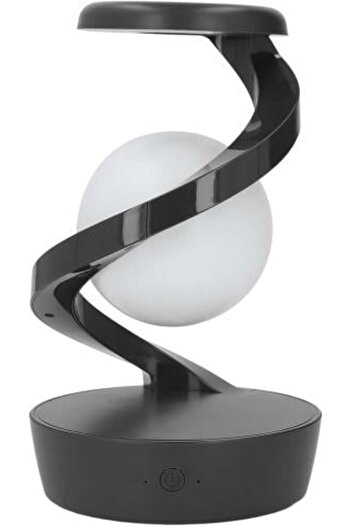 Al Rayyan Sports Rotating Moon-Shaped Desk Lamp with Phone Charger, Wireless Charging and Sensor Control