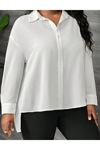 Sheya Shein Curve+ shirt, white