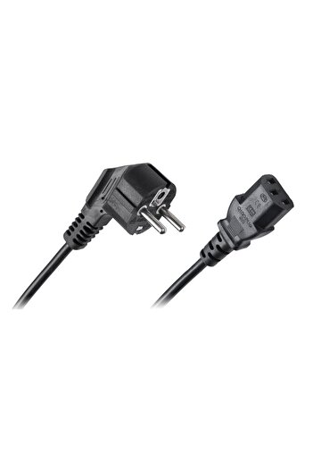 KlaussTech Computer Power Cable, Length 2 m.