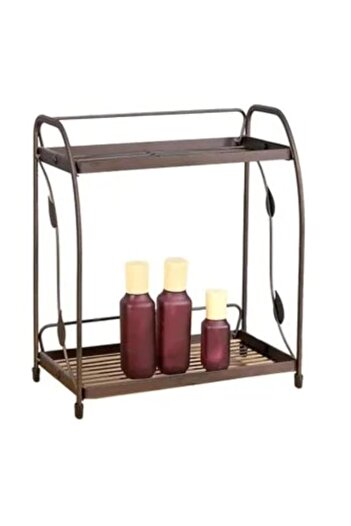 Generic ALozziiHom 2 Layer Multipurpose Kitchen And Bathroom Shelf Counter top, 2 Tier Shower Caddy, 2Tier