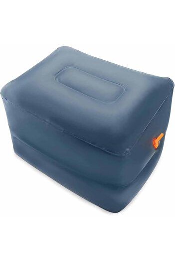Generic Tazweeq Inflatable Footrest, Inflatable Travel Footrest, Car Seat Footrest, Inflatable Stool for Lo