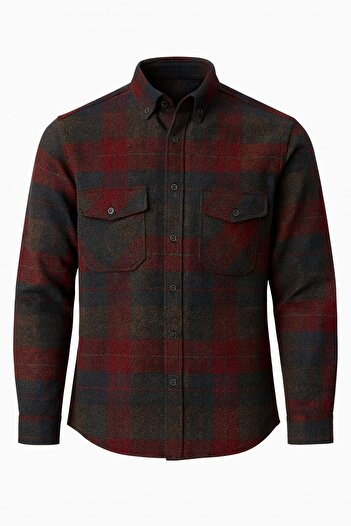 FABİO CASSANİ Men's Winter Genuine Lumberjack Shirt - 7400
