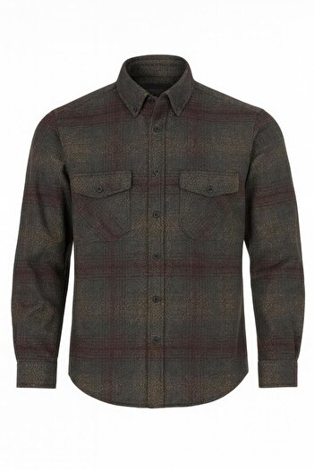FABİO CASSANİ Men's Winter Genuine Lumberjack Shirt - 7402