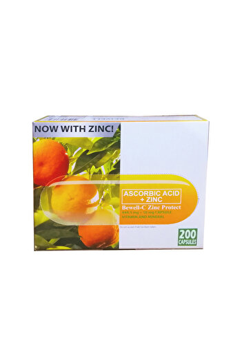 Bewell C Zinc Protect/ Non-Acidic Vitamin C With Zinc Capsule (Per Capsule)