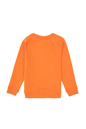 U.S. Polo Assn. Boy's Copper Basic Crew Neck Sweatshirt 50313832-Vr182