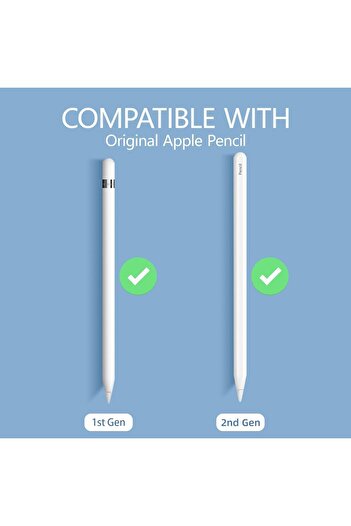 GAYA Jehamint Apple Pencil Replacement Tips (8 pcs) for iPad - Plastic & Metal