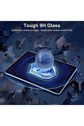 Other Vurtboly Screen Protector for iPad (A16) 11" (2025) – 9H Tempered Glass, Face ID & Apple Pencil Co