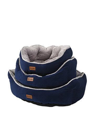 Desire Sprit Luxury Cat/Dog Bed, Non-Slip Base, Certified Fabric, Washable, Silicone Fiber Filled