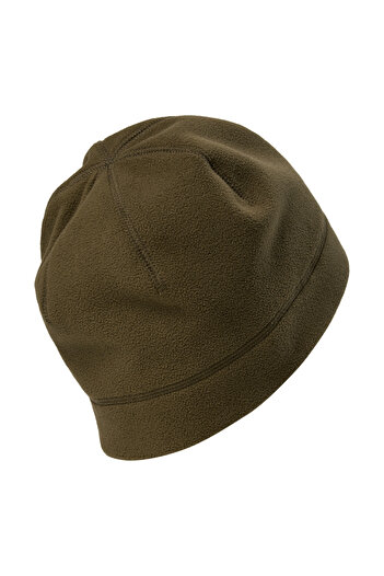 Deerhunter Fleece Beanie, Tarmac Green