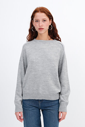 Addax Basic Knitwear Sweater K3416-C1