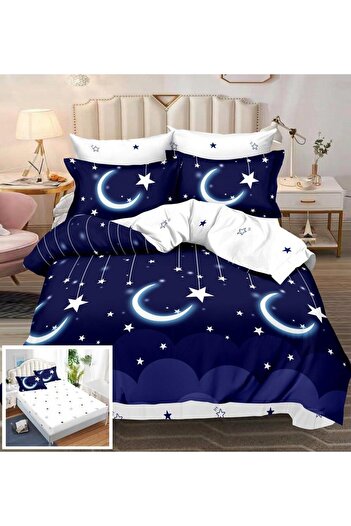 Pucioasa 6-piece elastic bed linen Cleon SX003