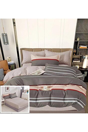 Pucioasa 6-piece bed linen with elastic Esther SX064