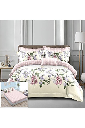 Pucioasa 4-piece Legend elastic bed linen PX011