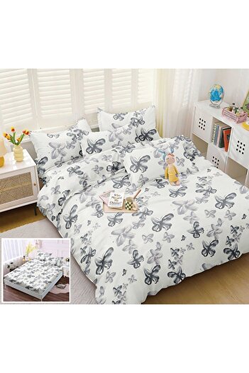 Pucioasa 4-piece elastic bed linen Mamba PX003