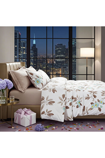 Pucioasa 6-piece elastic bed linen Abigail SX096
