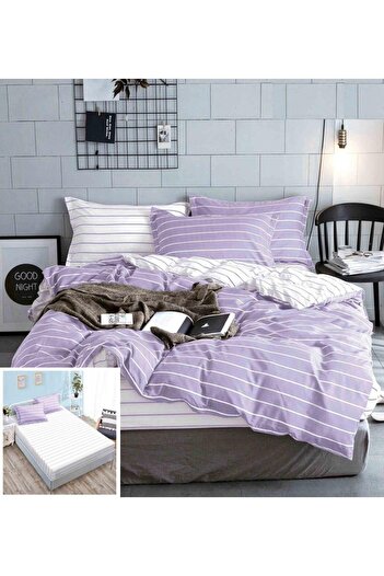 Pucioasa 4-piece elastic bed linen Virginia PX057